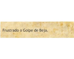 Golpe frustrado de Beja