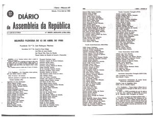 Discurso do Primeiro Ministro Mário Soares no encerramento do debate parlamentar sobre a integração de Portugal na CEE que decorreu dias 11 e 12 de Abril de 1985